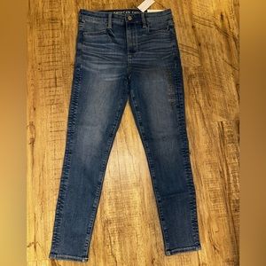 American Eagle High Rise Stretch Crop Jegging